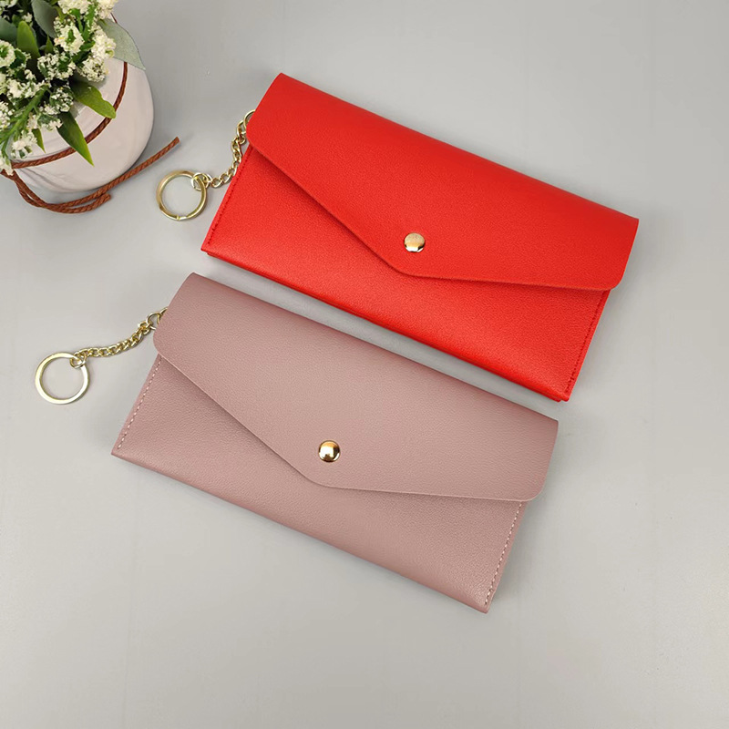 9001女士长款双胞胎钱包