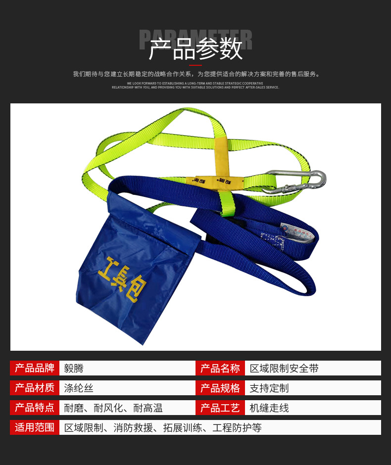 区域限制安全带