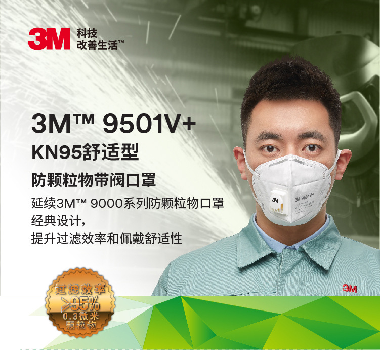 XY003866833---9501V+耳戴式带阀自吸过滤式