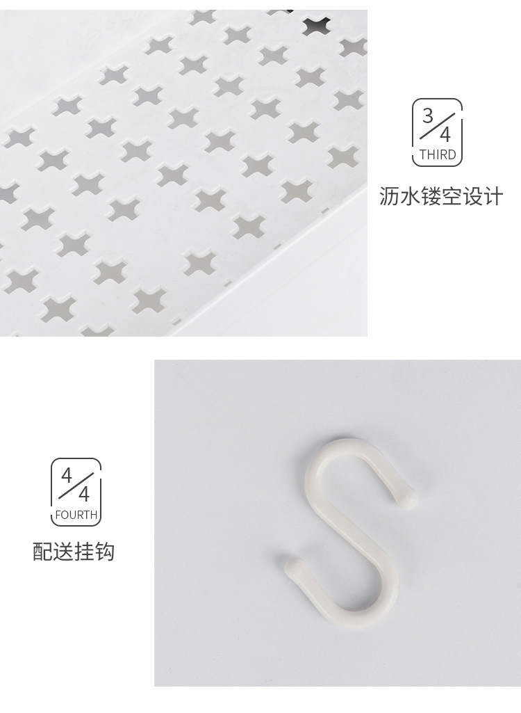 夹缝置物架塑料多层小推车厨房置物架多功能浴室卫生间
