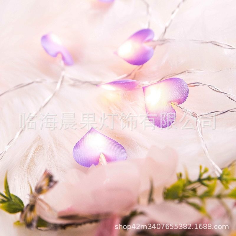 网红灯少女心灯串 LED爱心灯小彩灯宿舍卧室装饰灯