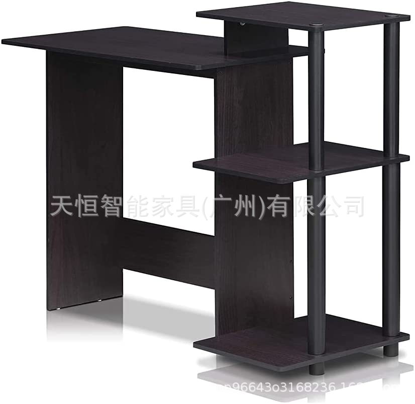 家用笔记本笔记本电脑桌带书架的电脑桌