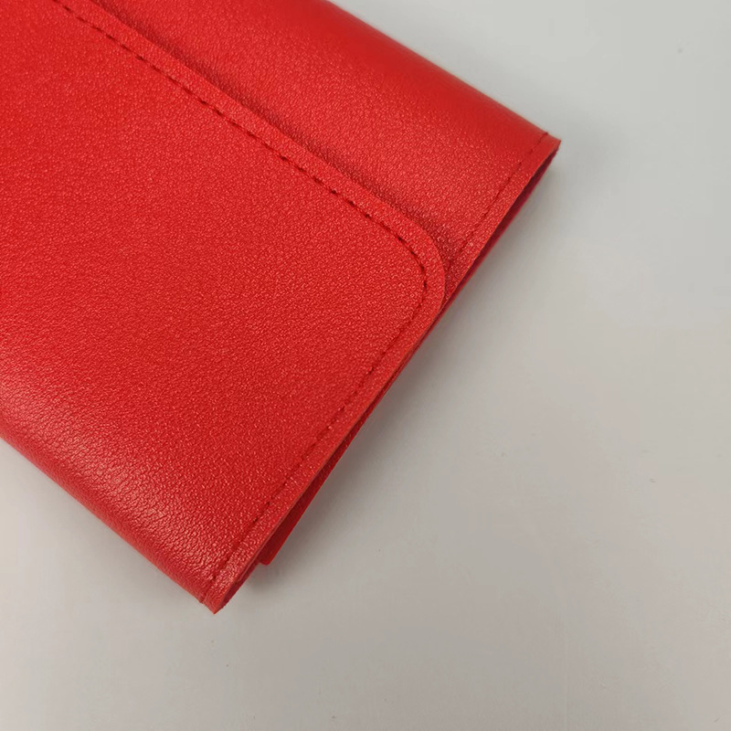 016女士三折圆角钱包