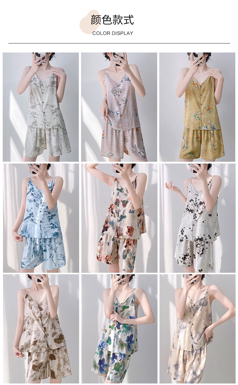 吊带睡衣高级感女夏季详情图05