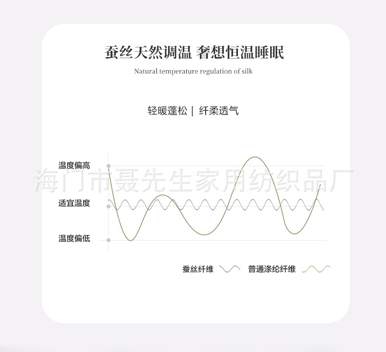 白色磨毛蚕丝被