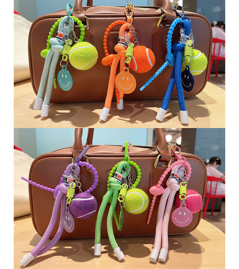 笑脸网球绳扣-12