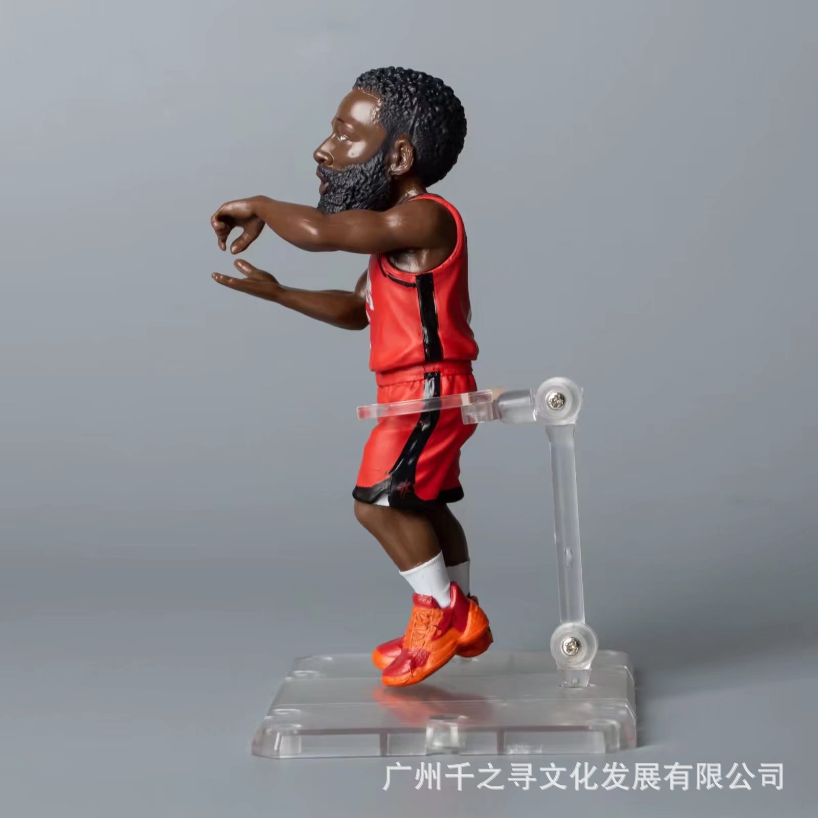Q版NBA球形 13号哈登 红衣  3.jpg