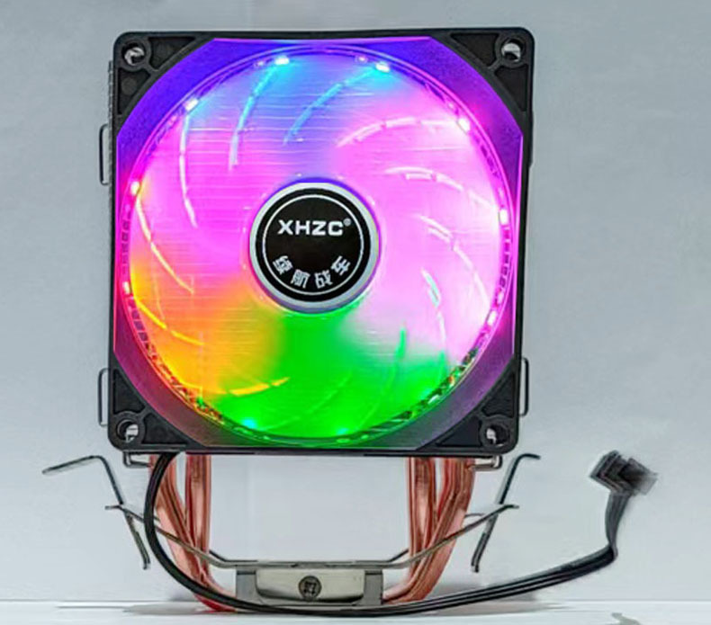 续航战车单塔四铜管CPU风扇