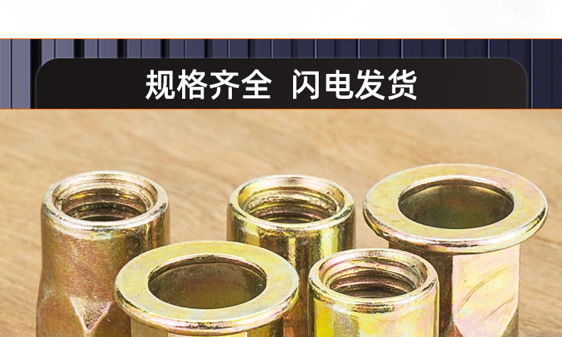304不锈钢-镀彩锌平圆头半六角拉铆螺母_03_19.jpg