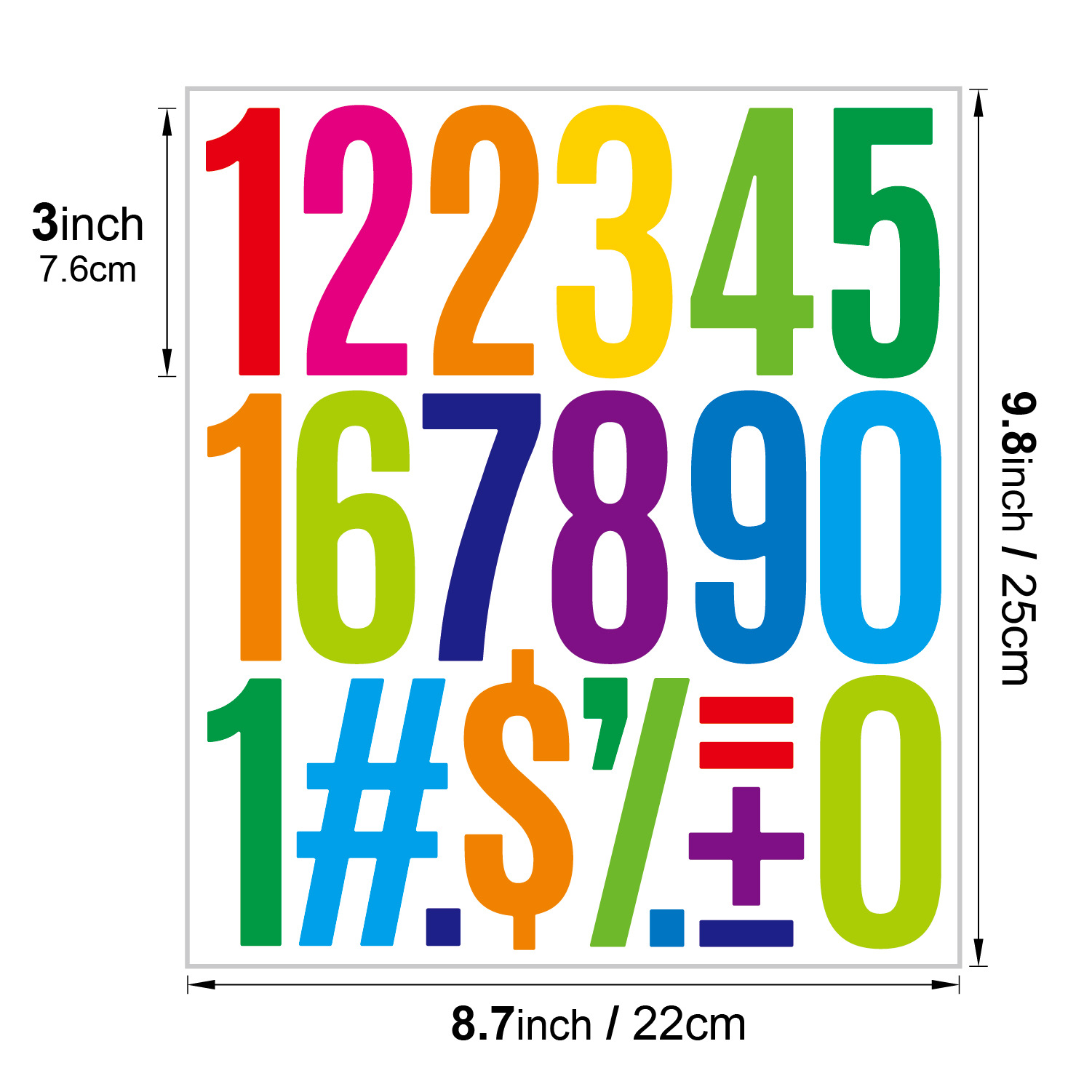 3英寸黑体-纯字母多彩+纯数字多彩 主图2_画板 1 副本