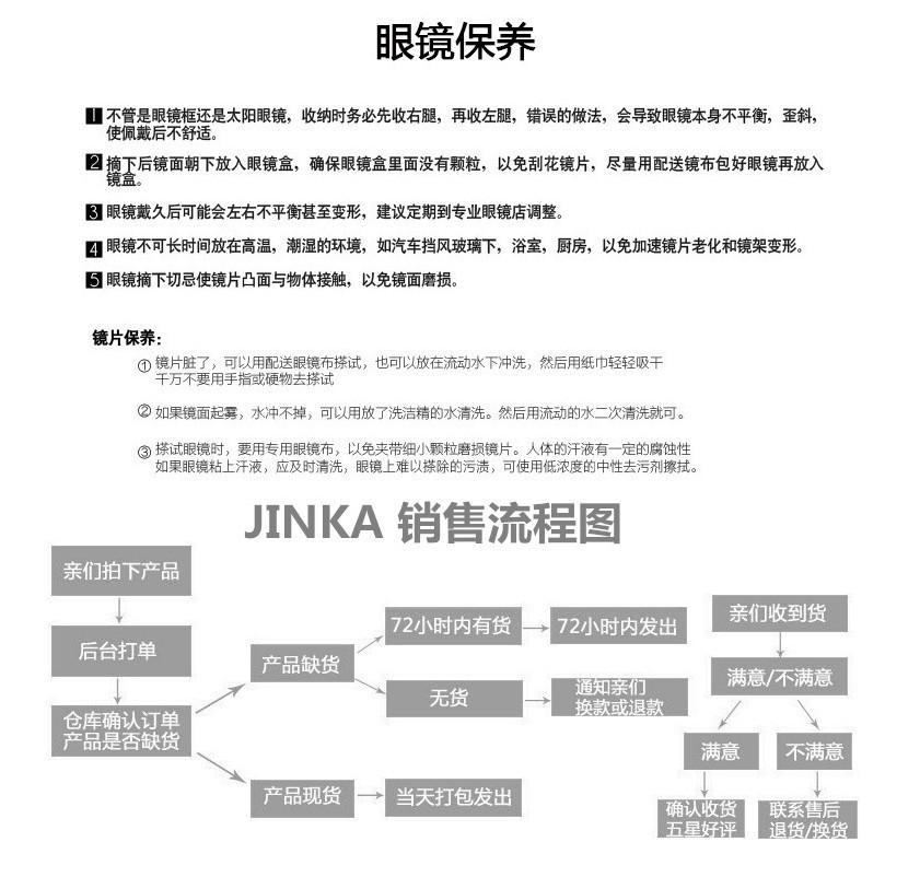 眼镜保养