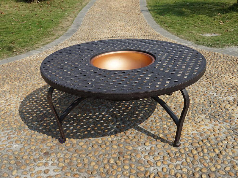 cxt9085T火盆桌 9085C联通花餐椅 (4)