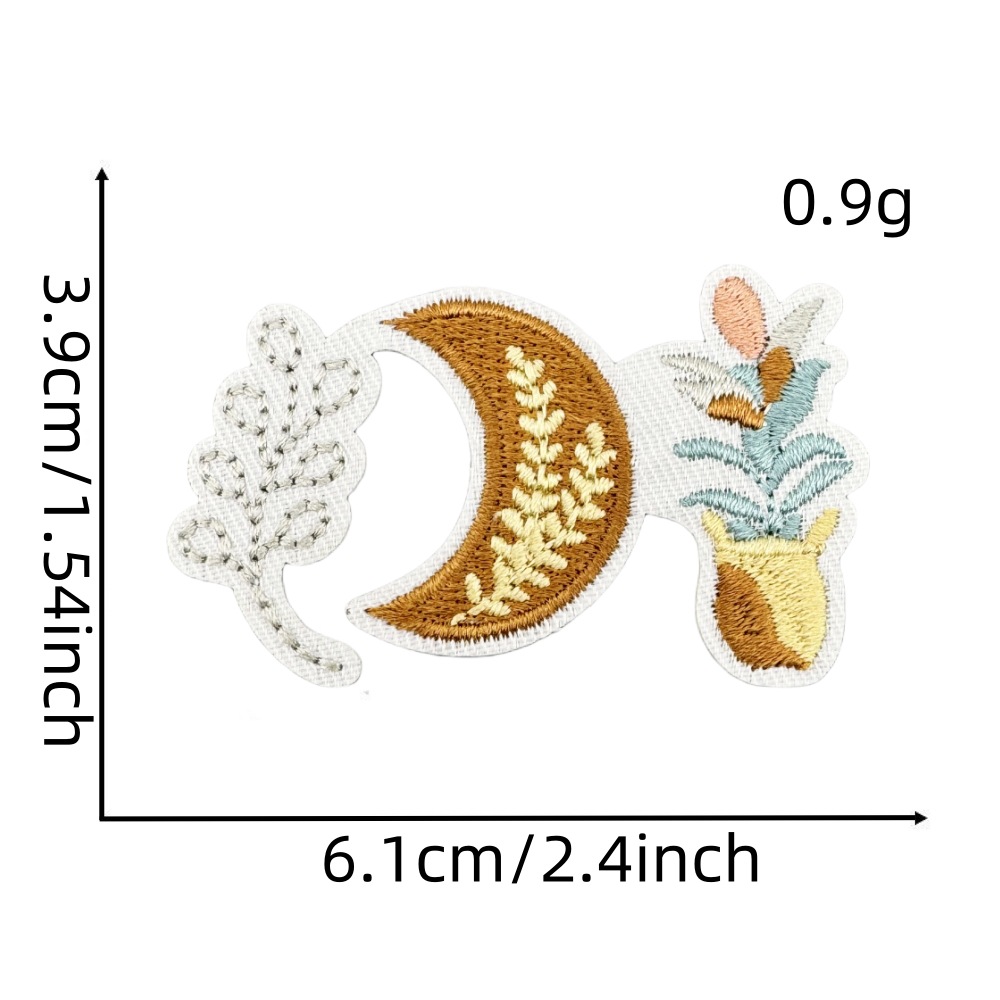 波西米亚风格布贴8#