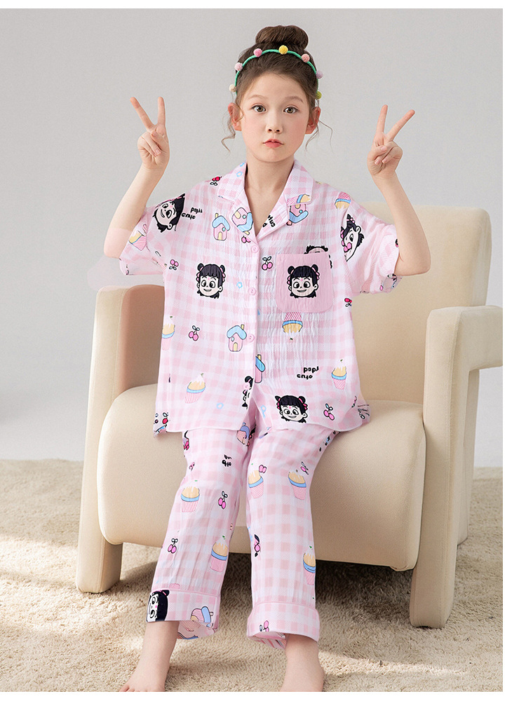 复制_儿童睡衣女童夏季三件套套装女孩云朵棉薄款.jpeg