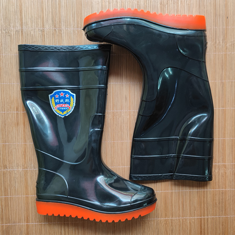 03969#风顺505高筒37cm平底雨靴食品靴_18.jp