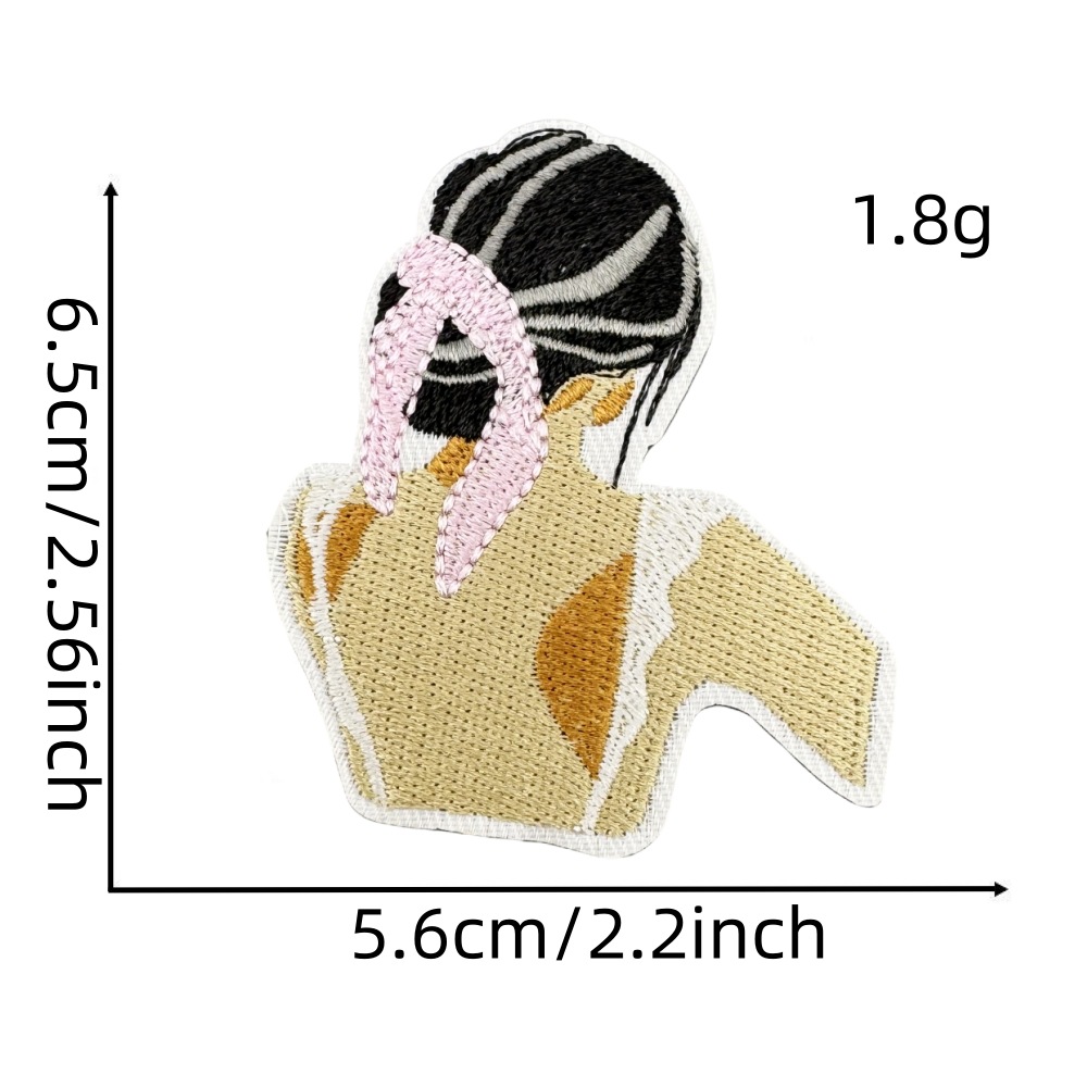 波西米亚风格布贴10#