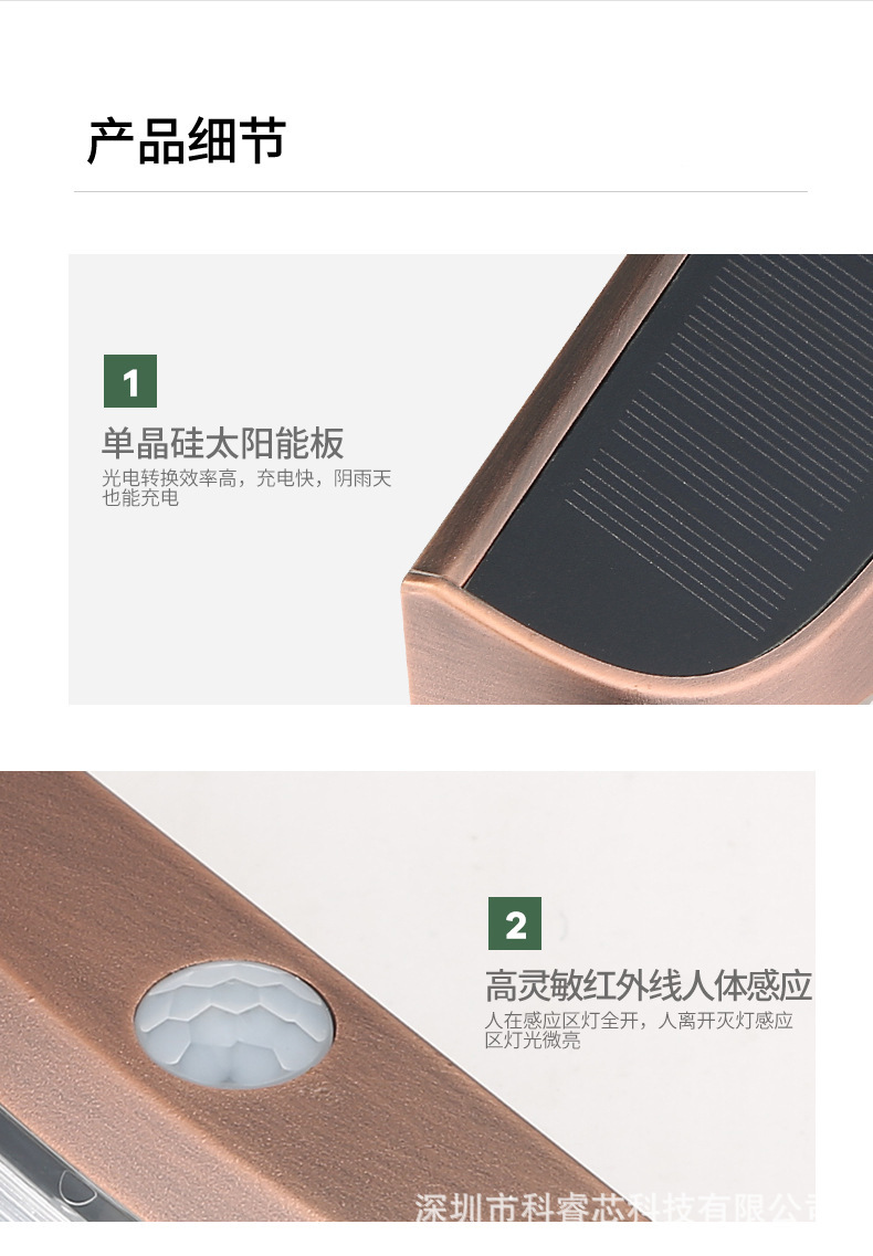 描述图23_太阳能户外庭院灯室外防水花园壁灯围墙led壁挂灯