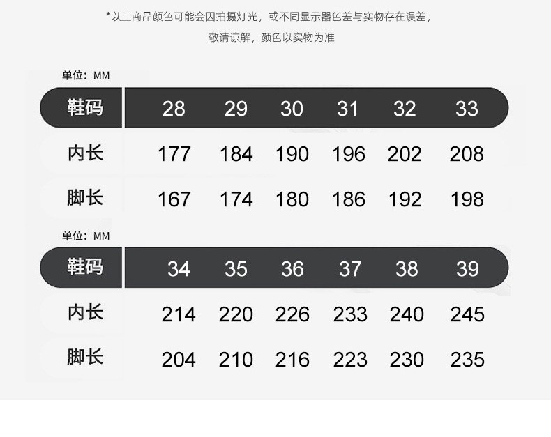 尺码图28-39