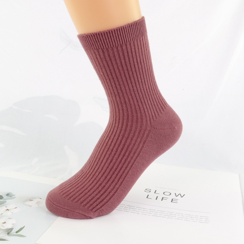 双针高腰厚棉女袜 (16)