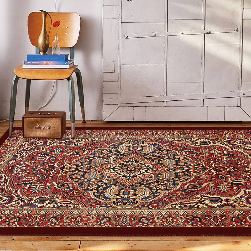 地垫地毯,卧室地毯,客厅地毯,复古地毯,跨境地毯,波斯地毯