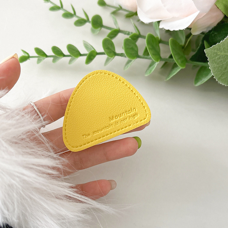 _0012_透明支架-皮质英文小山峰-黄色