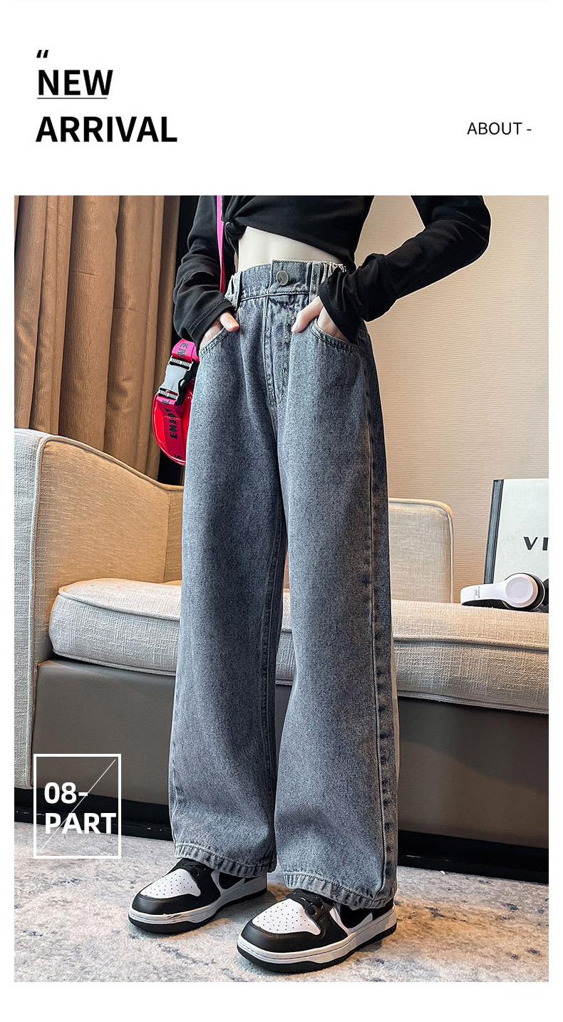 一粒扣牛仔阔裤_02