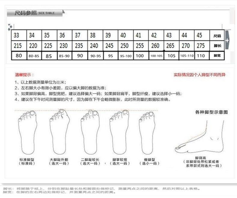 商品详情图_大码女鞋35-43 宽胖肥脚41新款网面小白鞋时