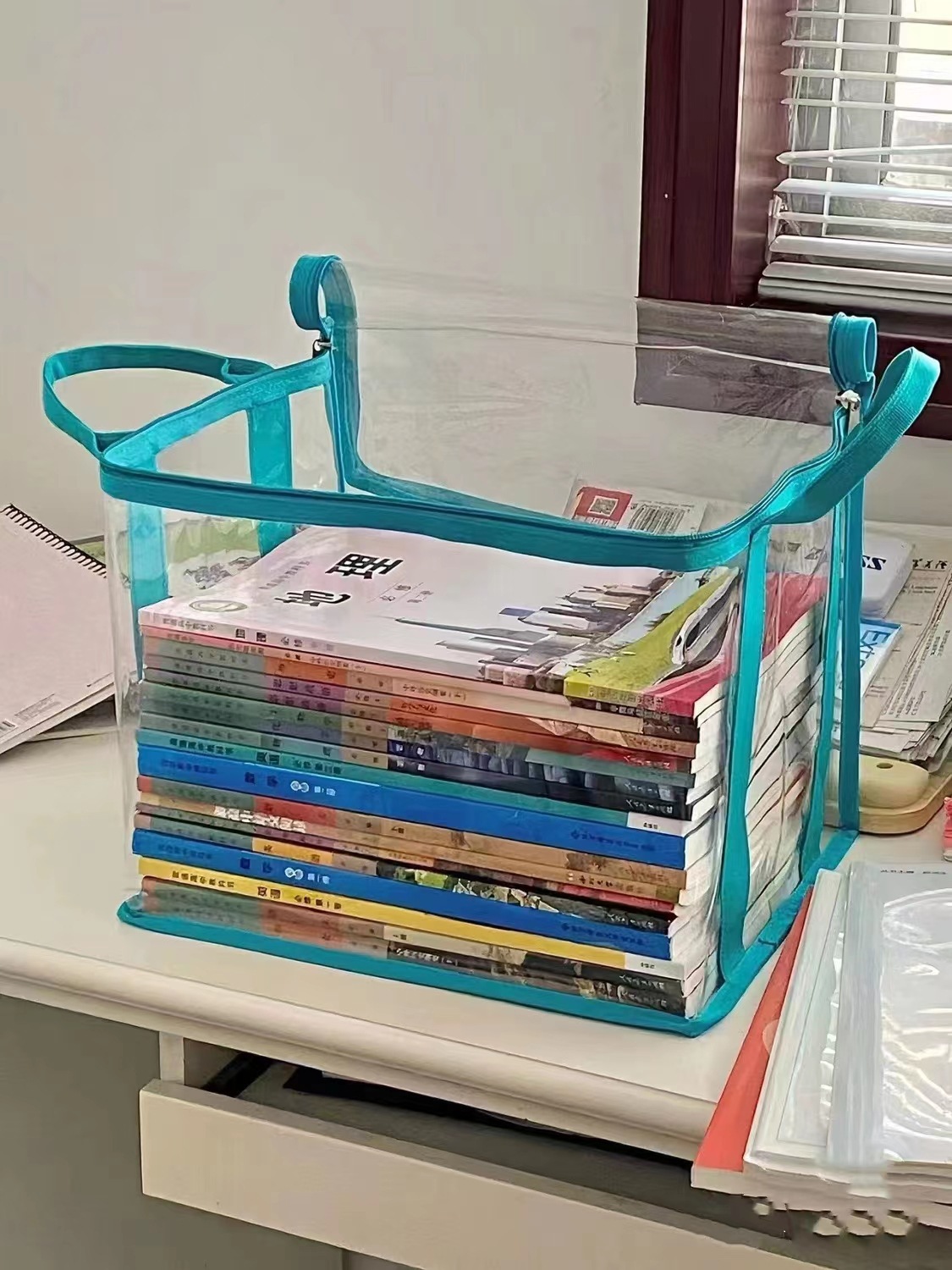 学生搬书收纳袋