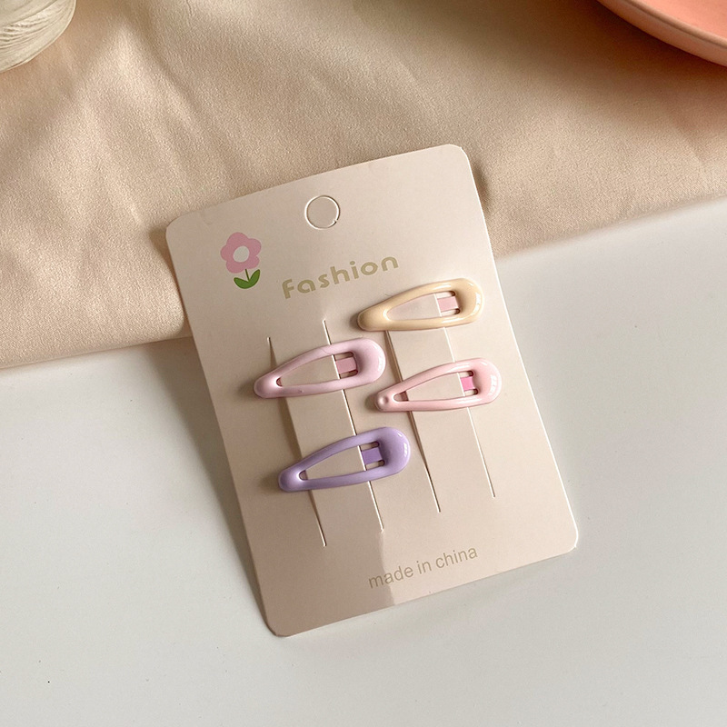 粉紫水滴【4个】