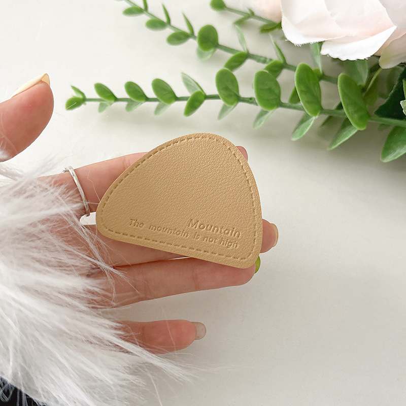 _0008_透明支架-皮质英文小山峰-卡其色