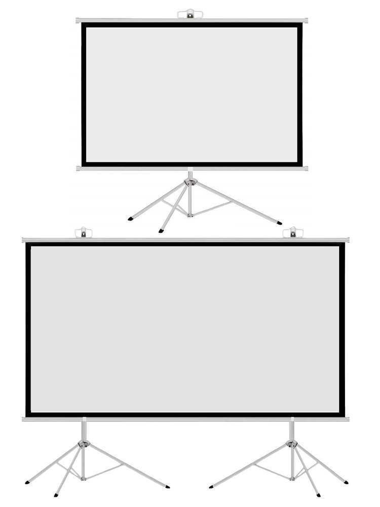 高清支架幕布607284寸100寸120寸150寸
