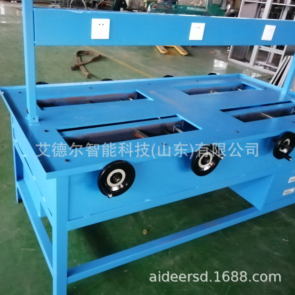 HDS2010-台钳工作台-钳工桌-四工位钳工台-(10)