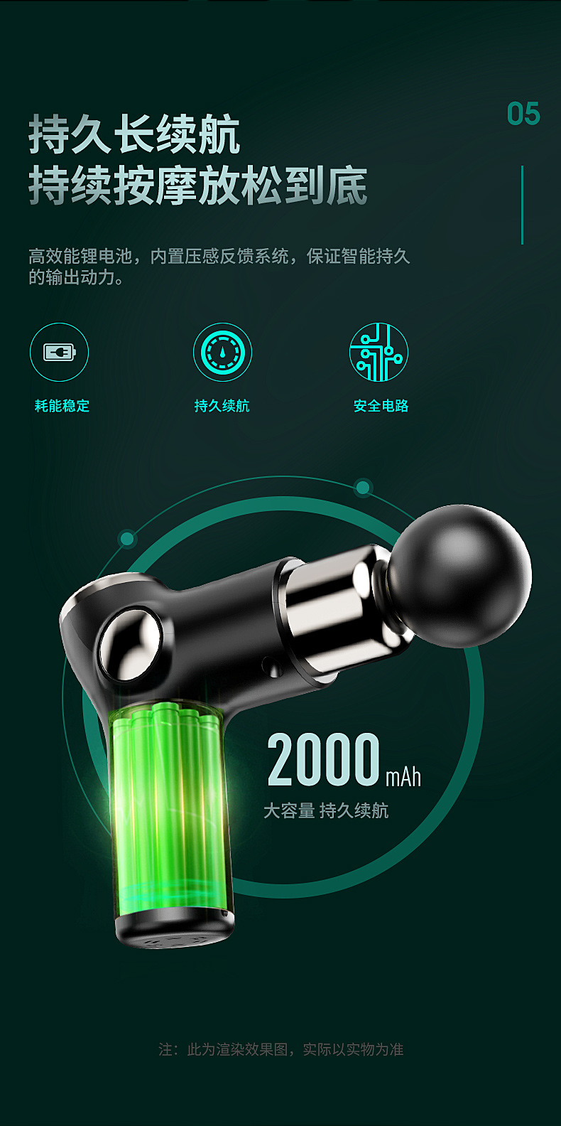 外贸产品便携动迷你mini筋膜抢肌肉放松器震动枪