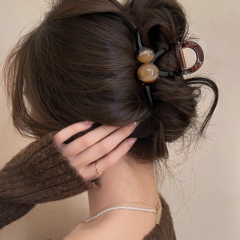 sku2_咖色圆球.抓夹小号长8cm