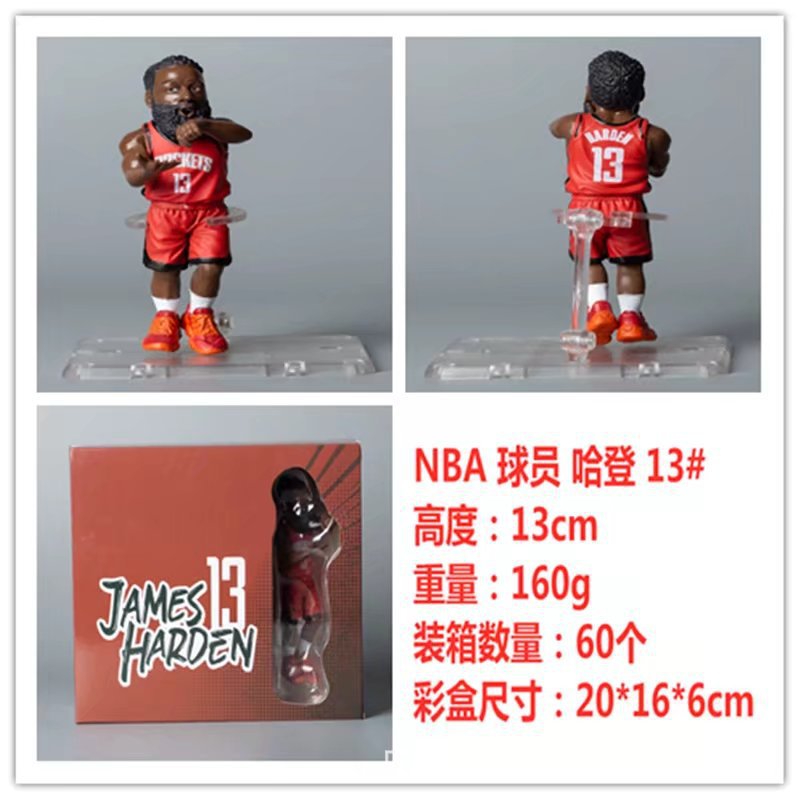 Q版NBA球形 13号哈登 红衣  1.jpg