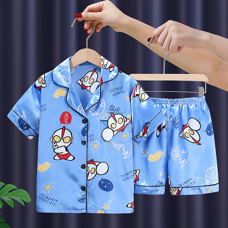 5219翻领-浅蓝奥特曼