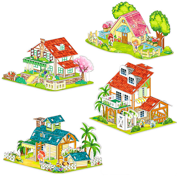 女孩花园别墅四件套