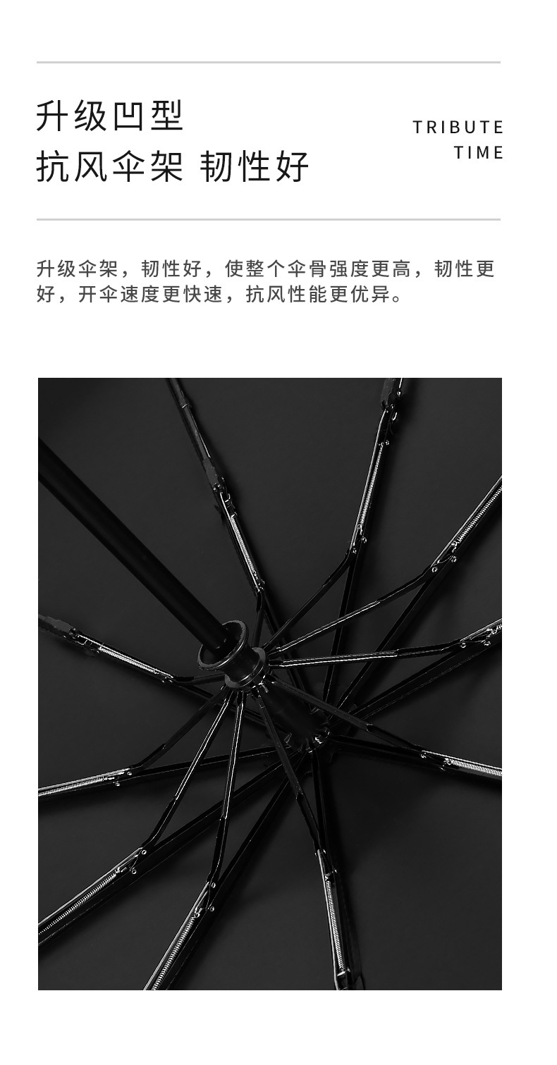 13骨男士黑胶自动配色手柄三折伞_06.jpg