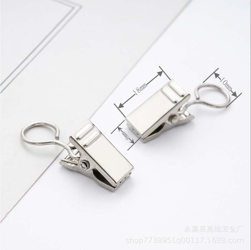 标注闭口窗帘夹