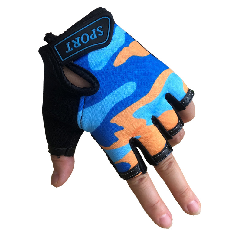 TJ儿童半指蓝桔