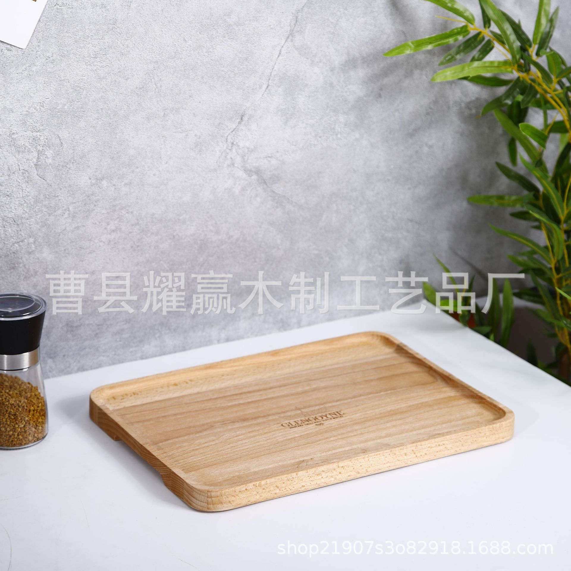 实木托盘长方形木质盘日式茶盘甜品盘干果盘家用实木茶盘零食盘