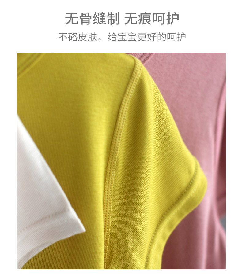 宝宝短袖纯色T恤_05