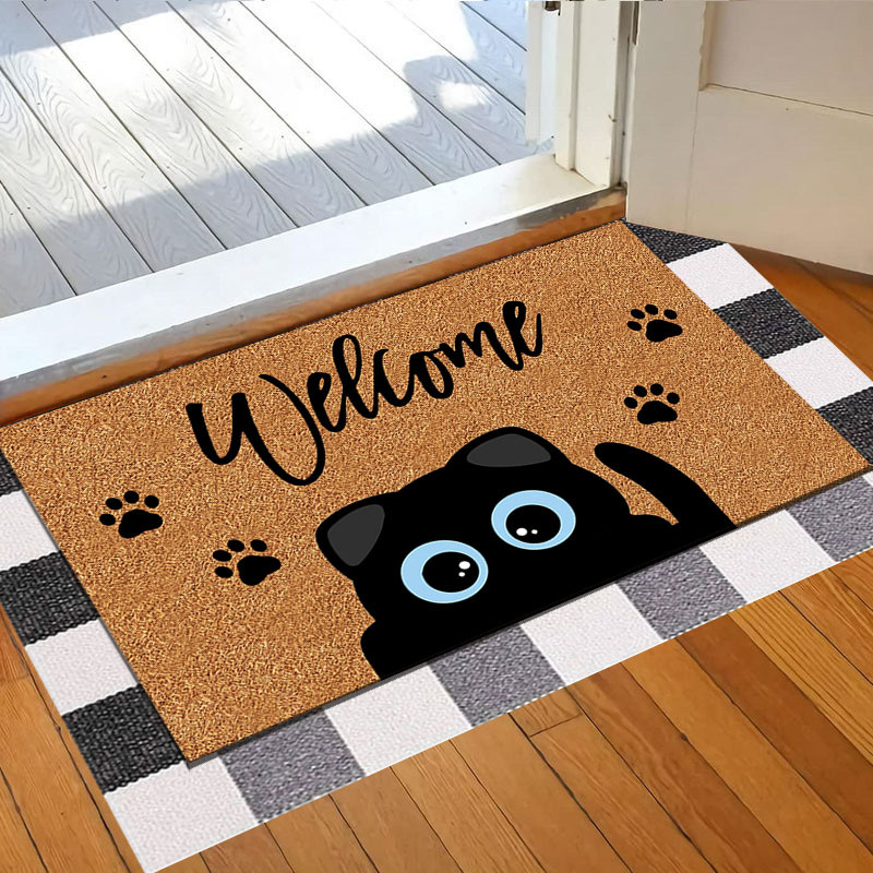 李蕾-仿椰棕-直角-黑色小猫咪-SKU-50-80