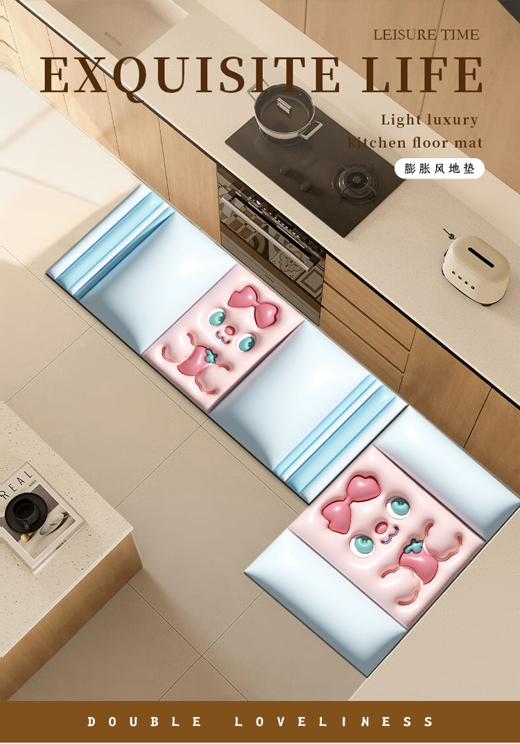 厨房地垫,地垫,吸水地垫,吸油地垫,卡通地垫,防滑地垫