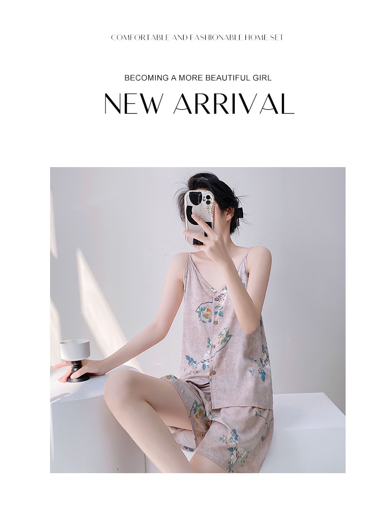 吊带睡衣高级感女夏季详情图09