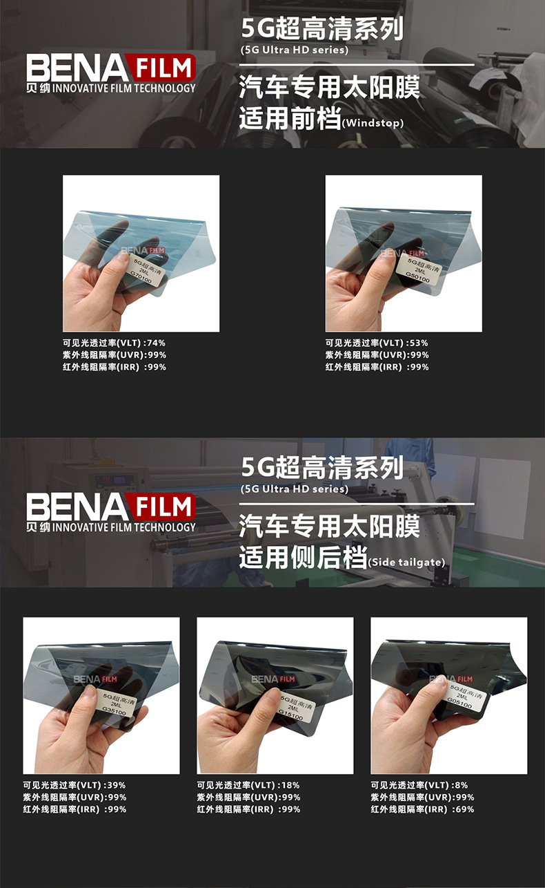 SKU 5G高清微量子隔热系列