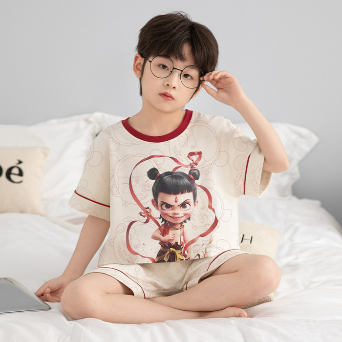 复制_男童睡衣夏季纯棉短袖薄款儿童男孩2025.jpg