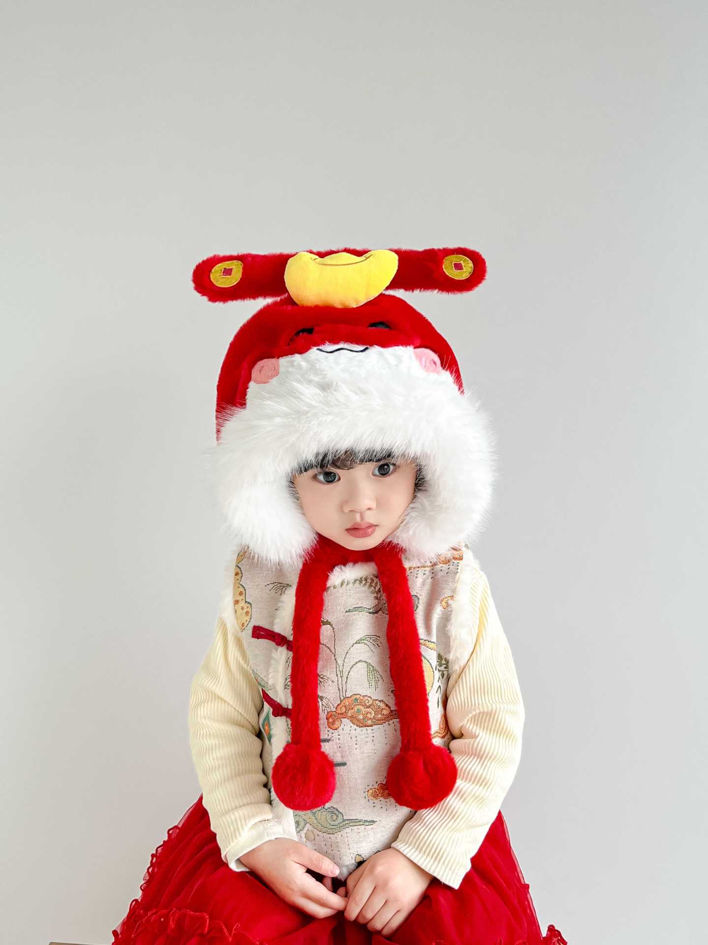 发财龙护耳帽-红色 (5)_new