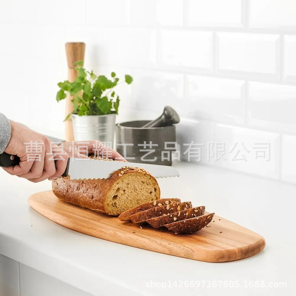 跨境相思木切菜板创意双面芝士奶酪板桌面熟食拼盘可定制logo