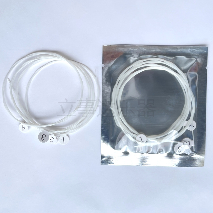 白色铝箔袋包装弦+琴弦